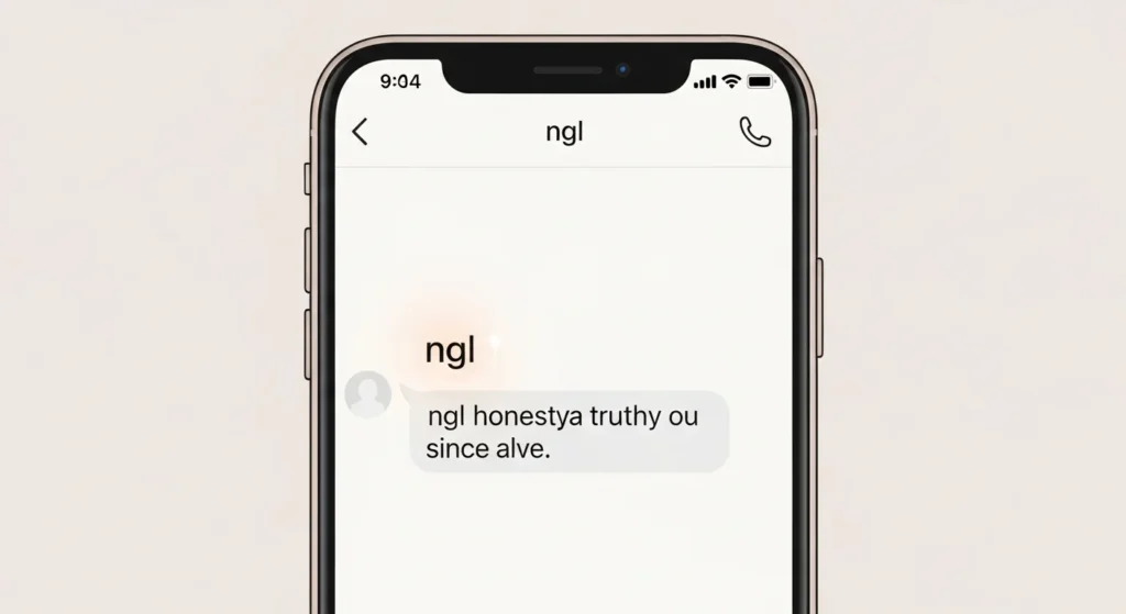 Meaning of NGL in Text