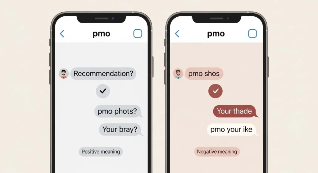 Meaning of PMO in Text