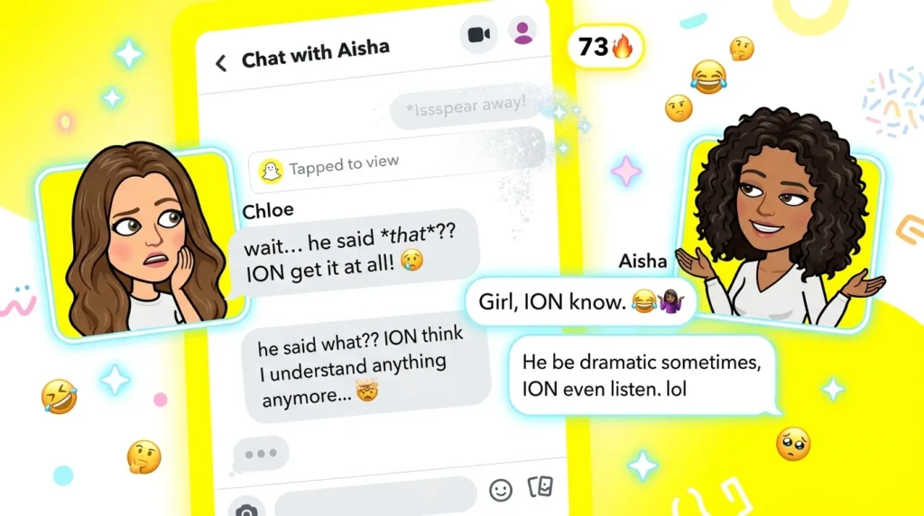 What Does ION Mean on Snapchat
