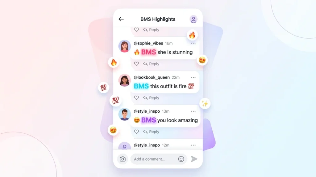 Meaning of BMS in Text