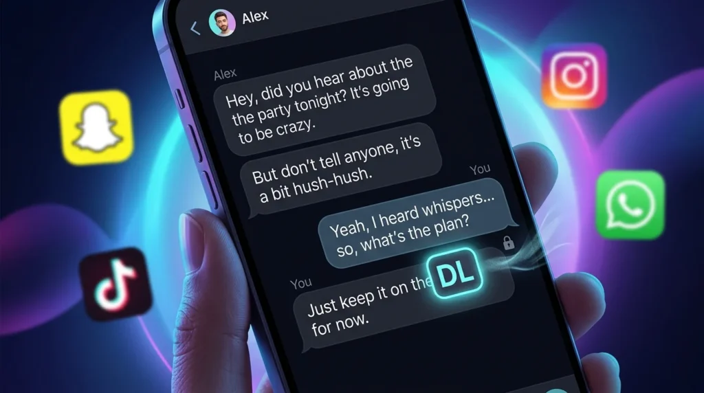 Meaning of DL in Text