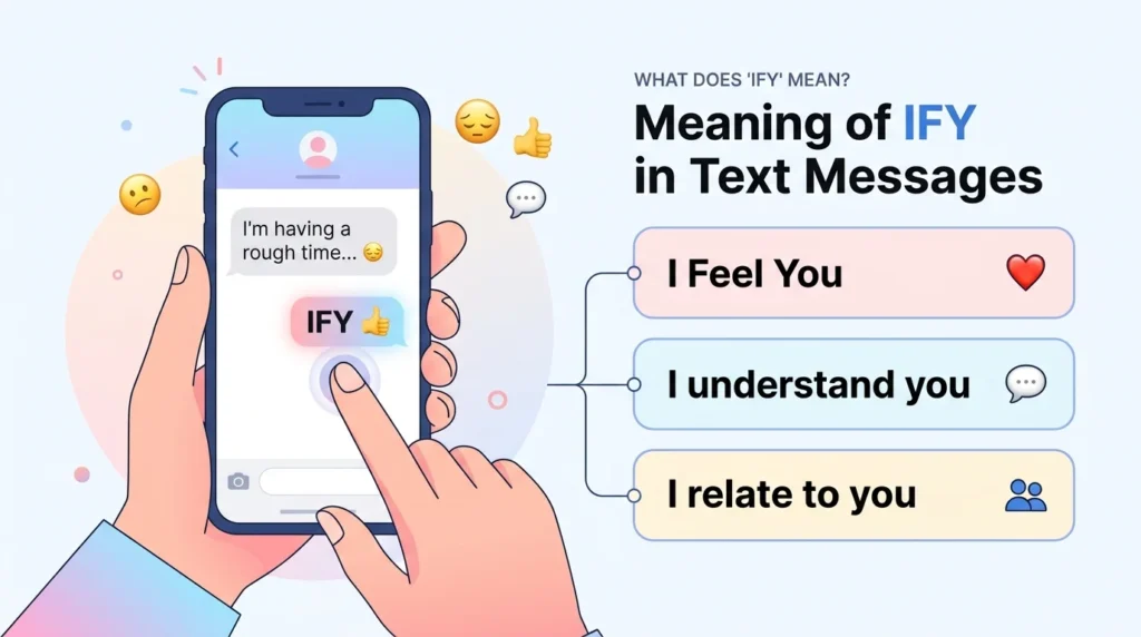 Meaning of IFY in Text