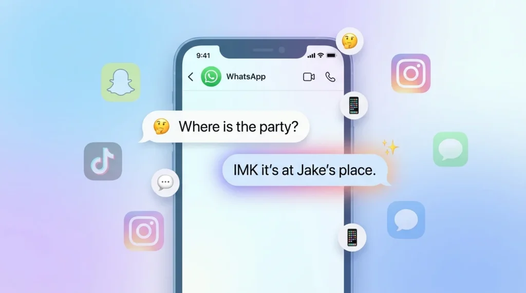 Meaning of IMK in Text