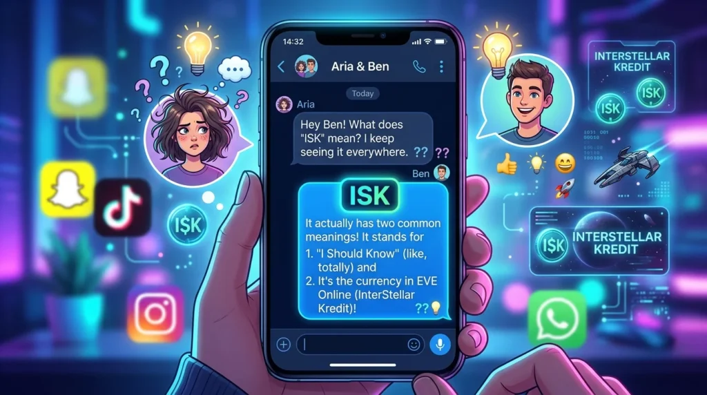 Meaning of ISK in Text