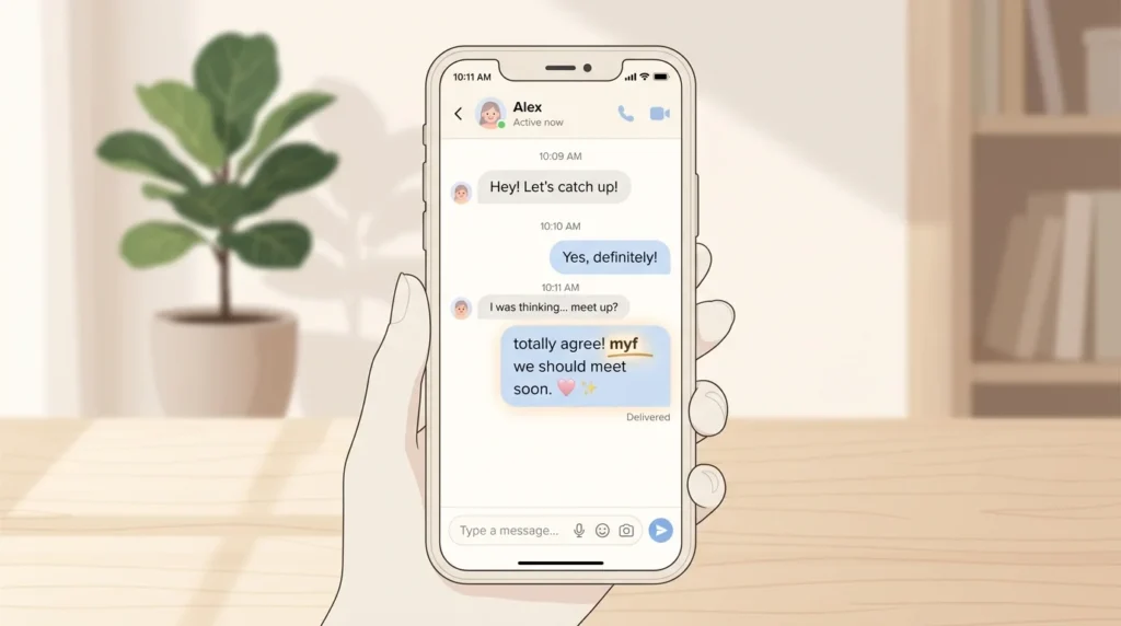 Meaning of MYF in Text