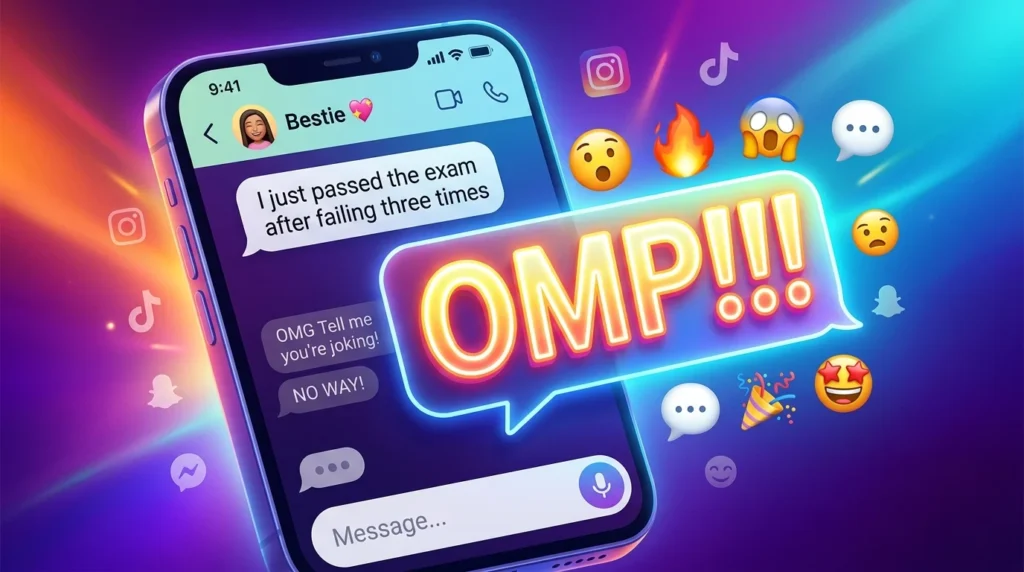Meaning of OMP in Text