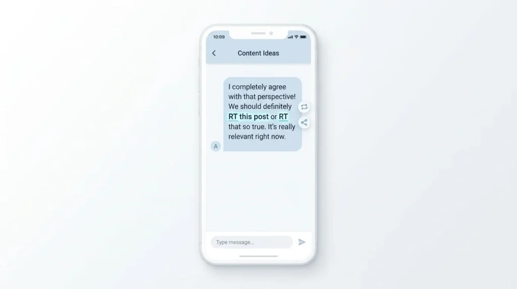 Meaning of RT in Text