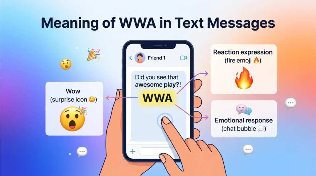 Meaning of WWA in Text