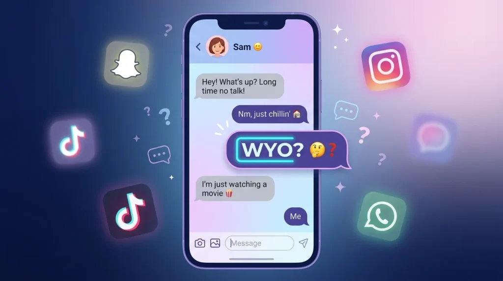 Meaning of WYO in Text