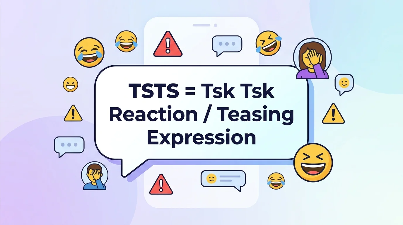 TSTS Meaning in Text