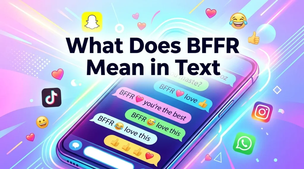 What Does BFFR Mean in Text