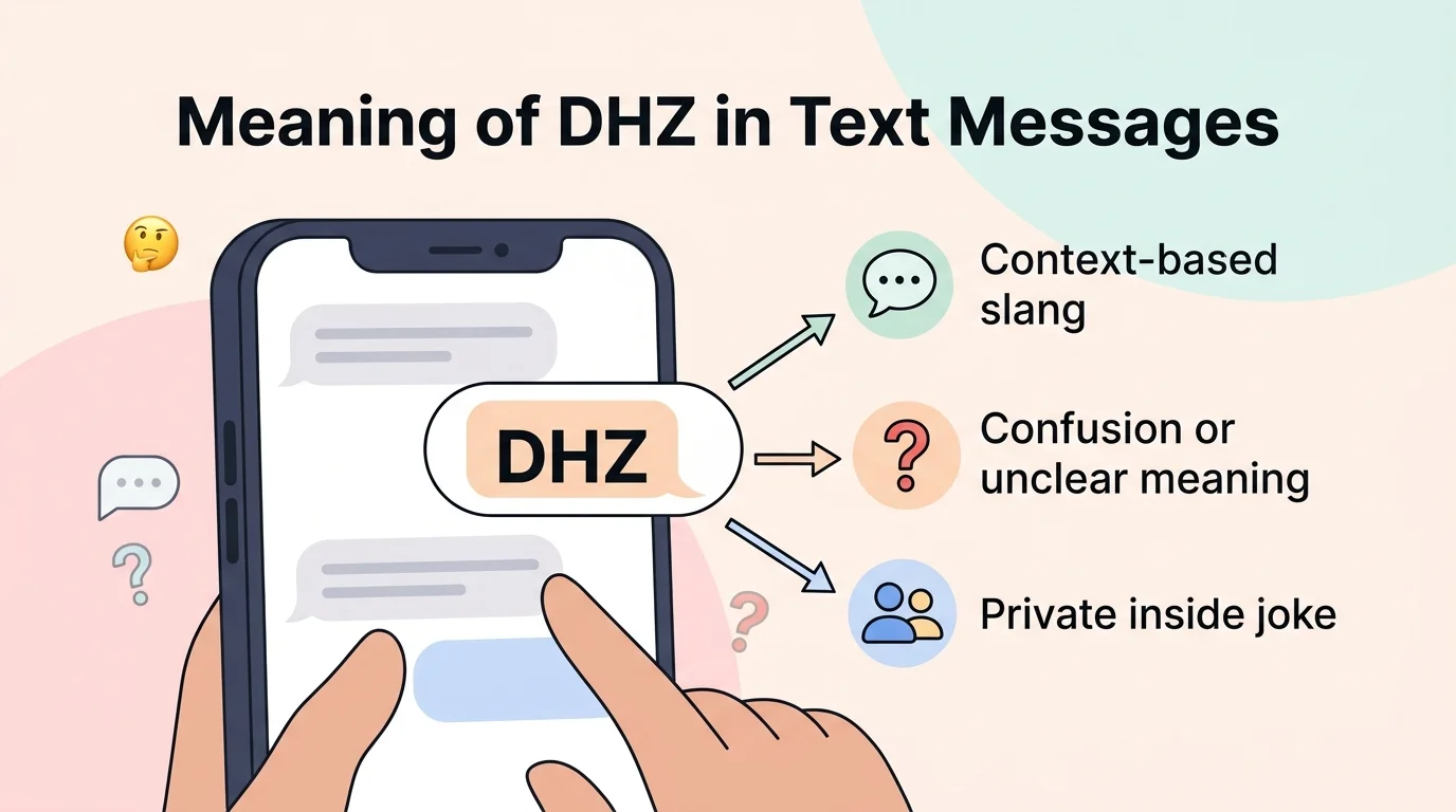 What Does DHZ Mean in Text