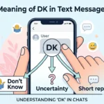 What Does DK Mean in Text