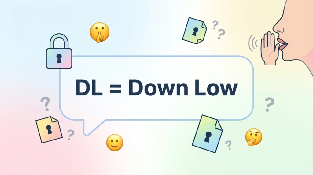 What Does DL Mean in Text