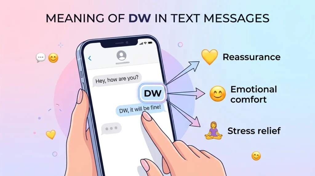 What Does DW Mean in Text