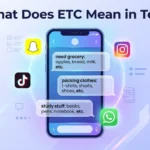 What Does ETC Mean in Text