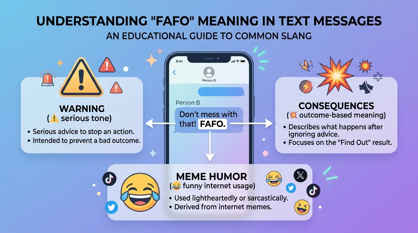 What Does FAFO Mean in Text