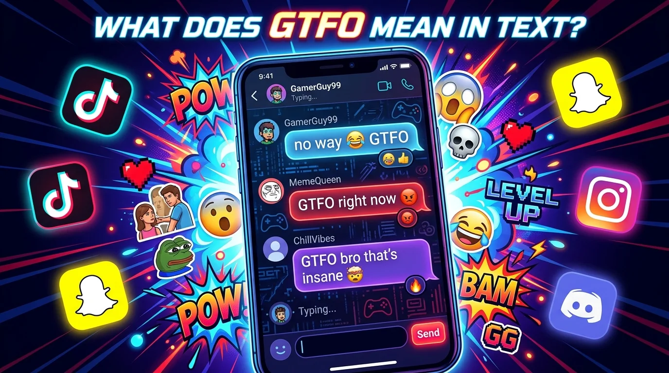 What Does GTFO Mean in Text