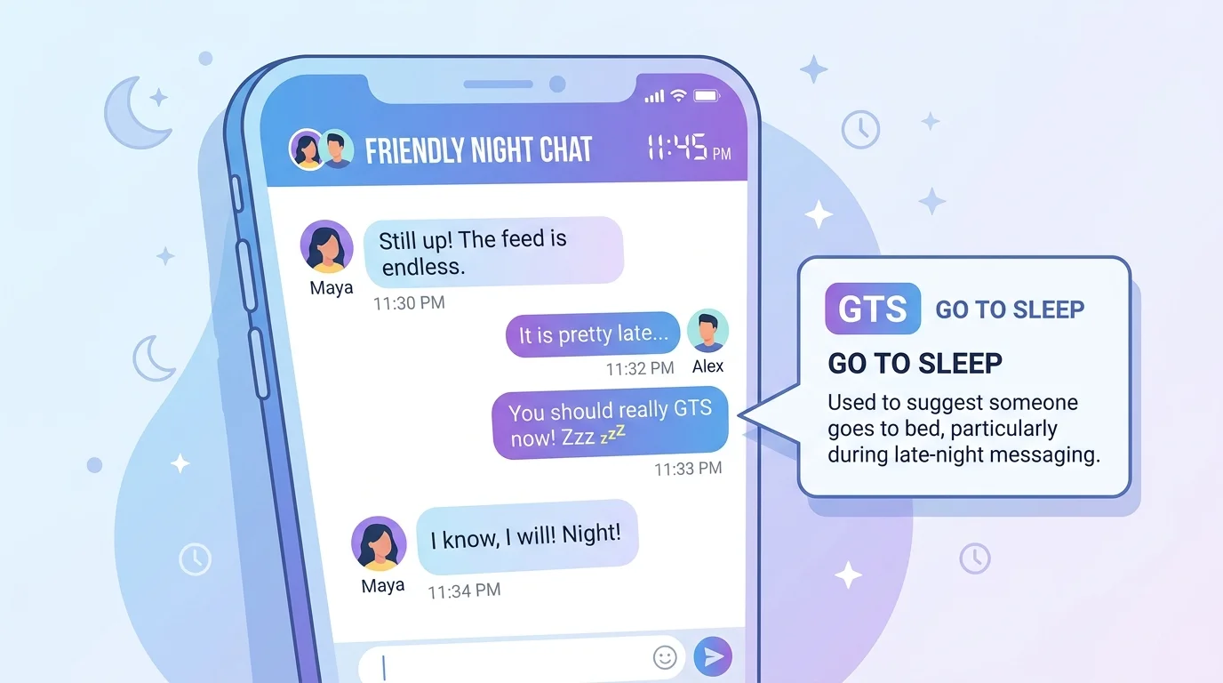 What Does GTS Mean in Text