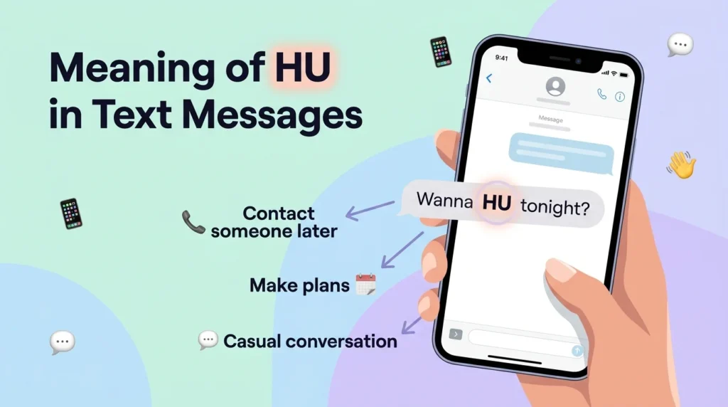 What Does HU Mean in Text