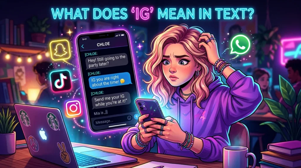 What Does IG Mean in Text?
