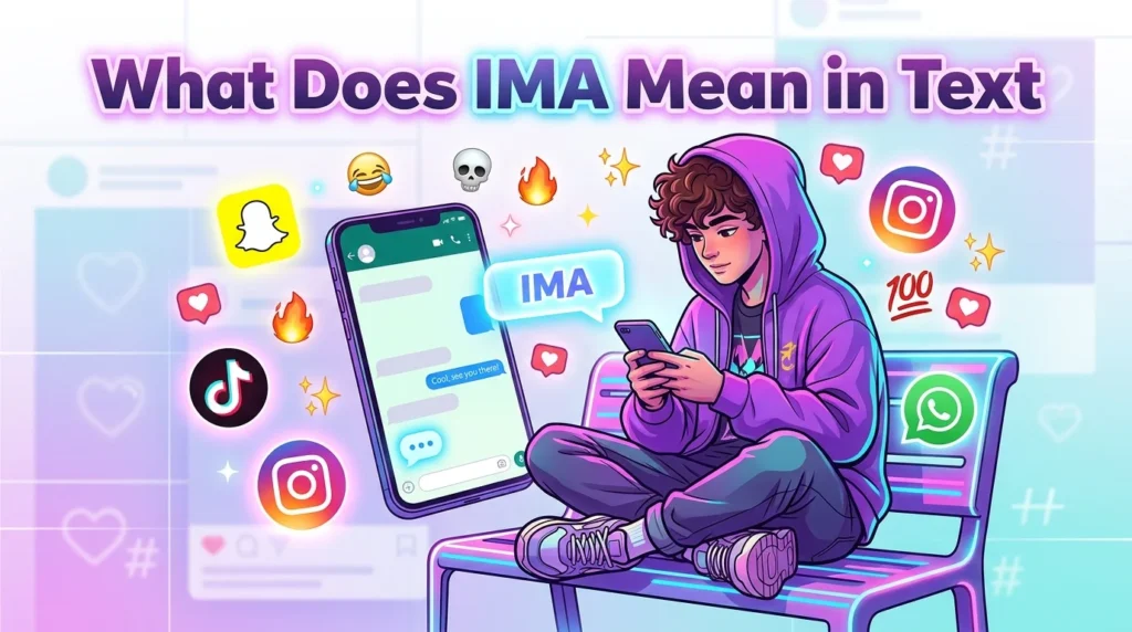 What Does IMA Mean in Text