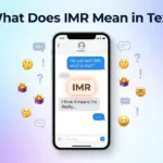 What Does IMR Mean in Text