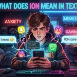 What Does ION Mean in Text