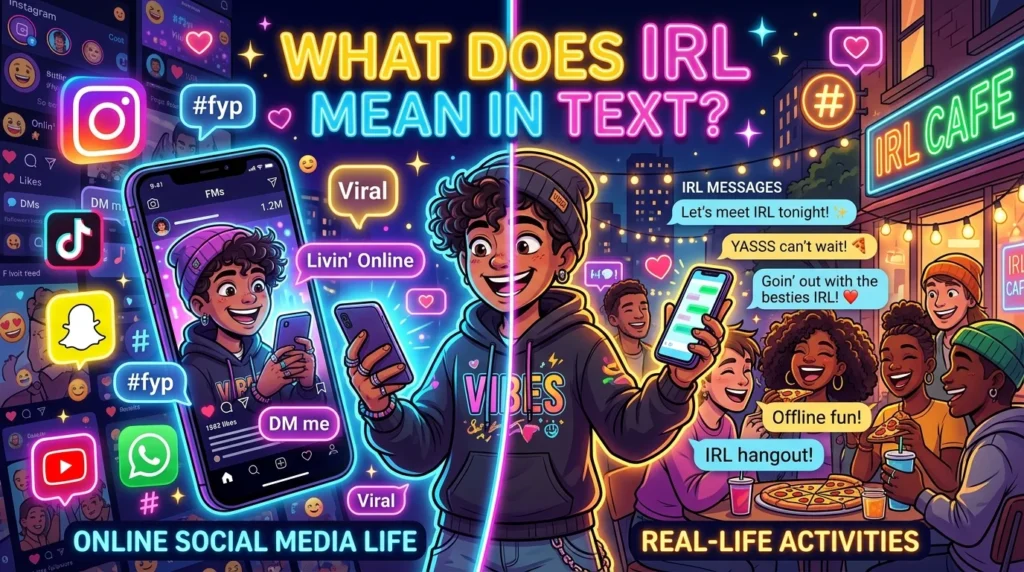 What Does IRL Mean in Text