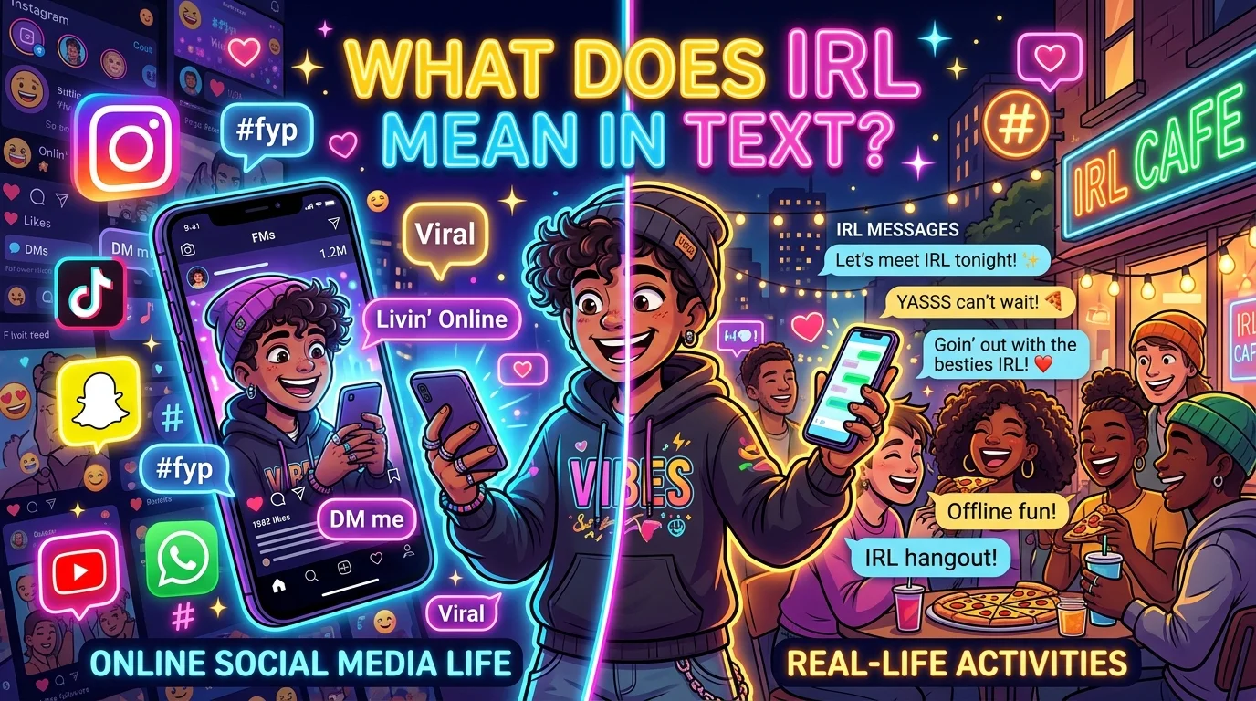 What Does IRL Mean in Text