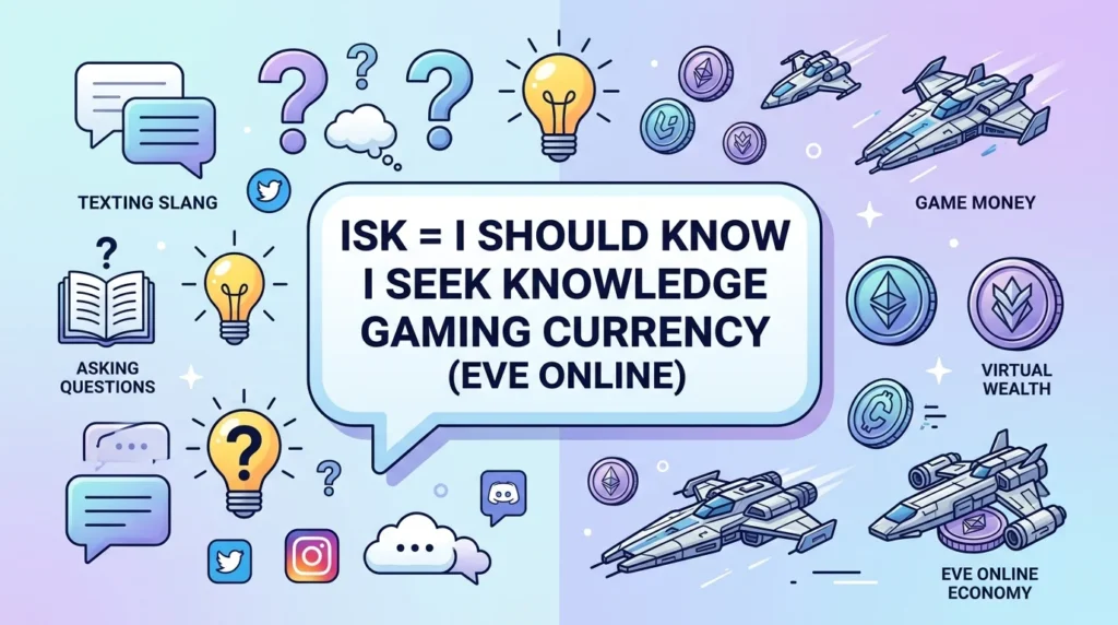 What Does ISK Mean in Text