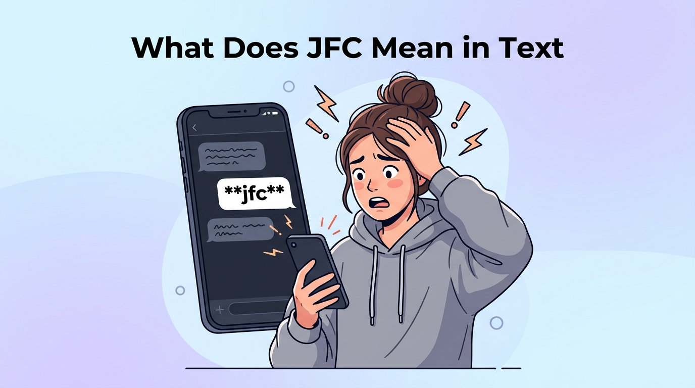What Does JFC Mean in Text