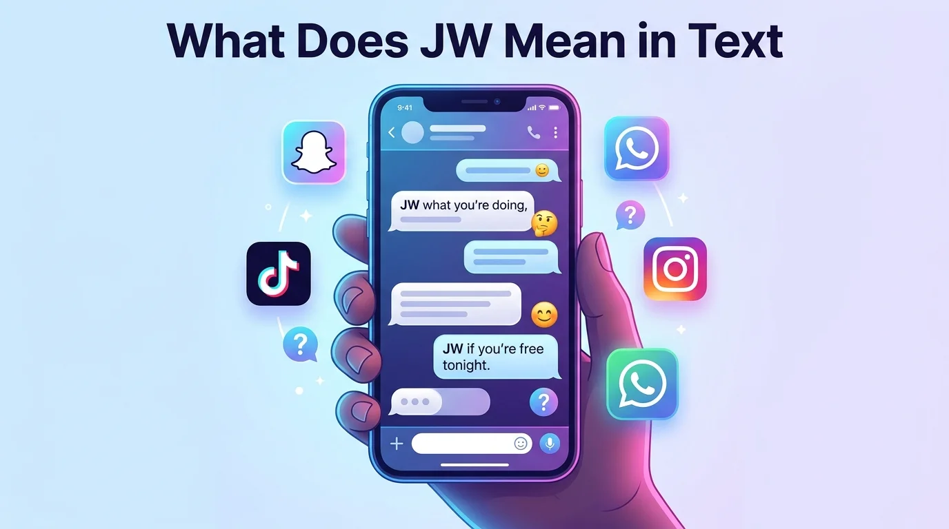What Does JW Mean in Text