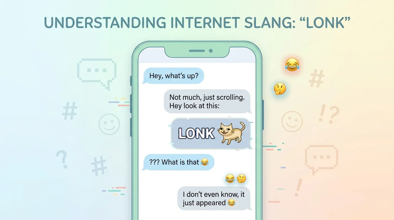 What Does LONK Mean in Text