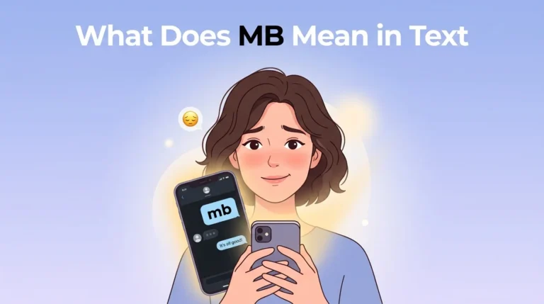What Does MB Mean in Text