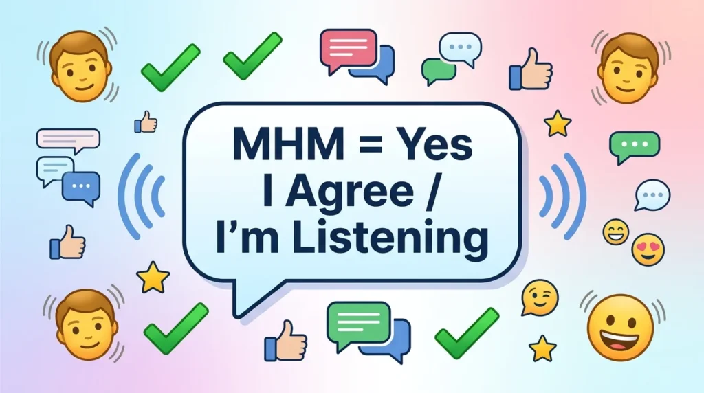 What Does MHM Mean in Text