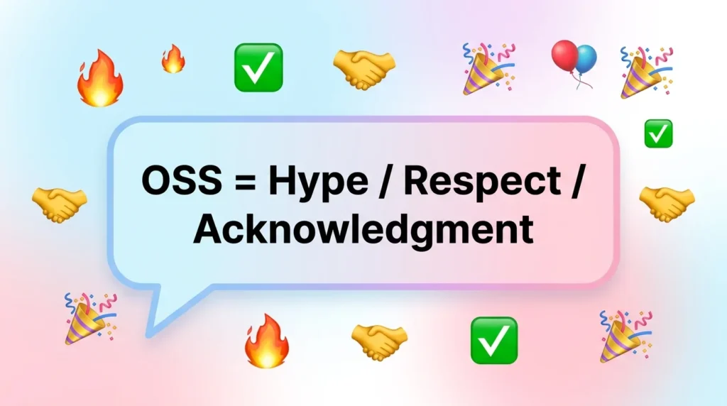 What Does OSS Mean in Text