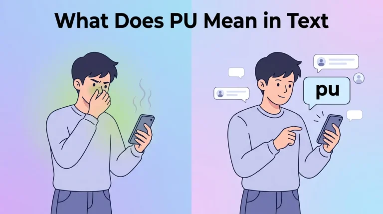 What Does PU Mean in Text