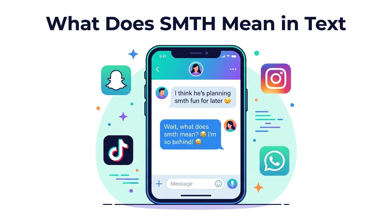 What Does SMTH Mean in Text