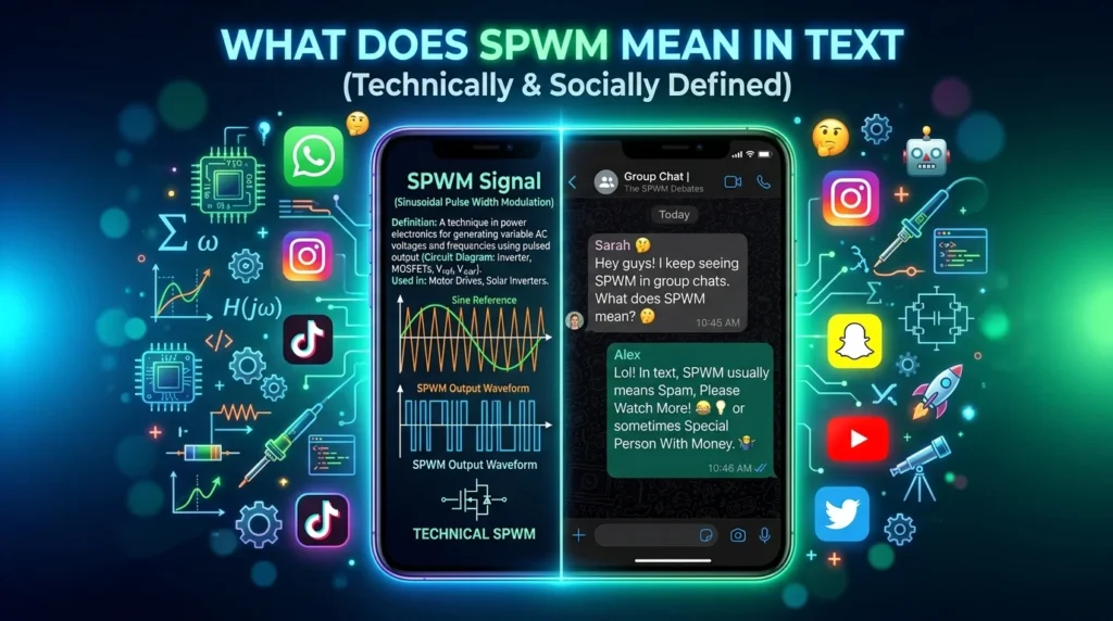What Does SPWM Mean in Text