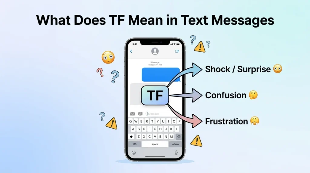 What Does TF Mean in Text