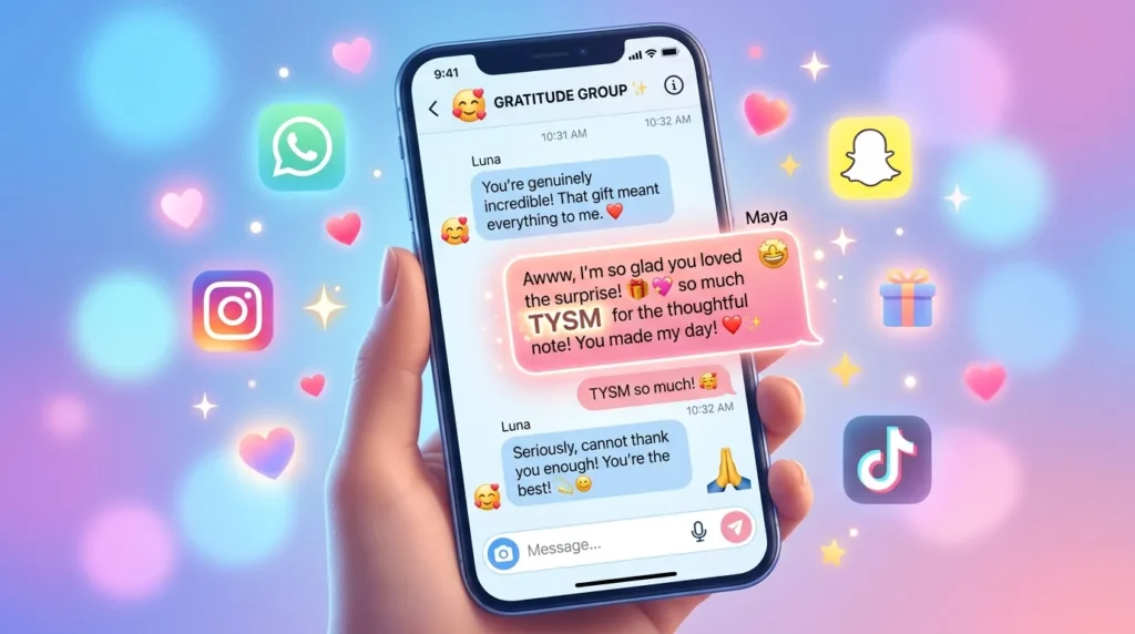 What Does TYSM Mean on Snapchat?