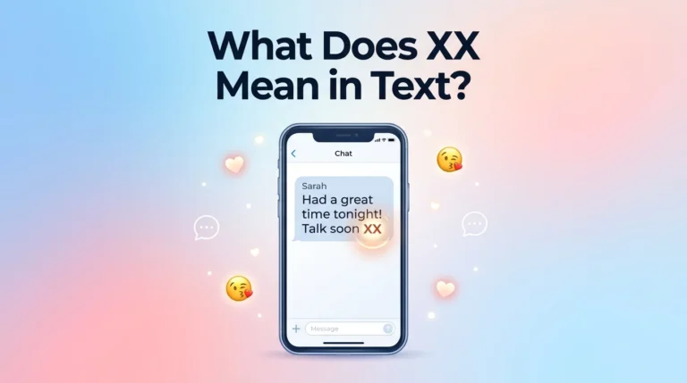 What Does XX Mean in Text