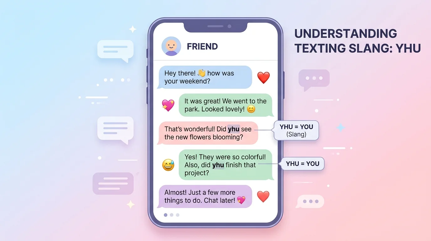 What Does YHU Mean in Text