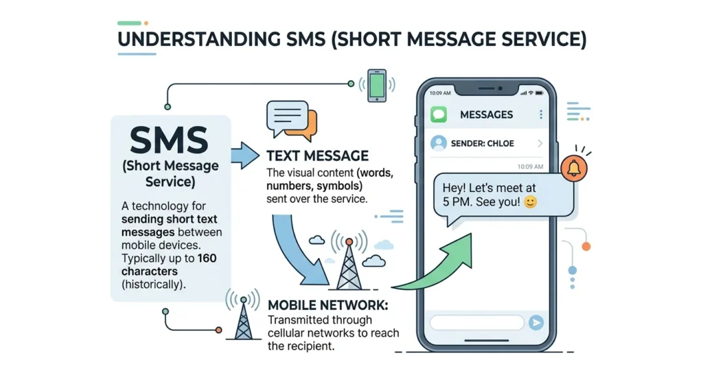 Detailed Meaning of SMS in Text