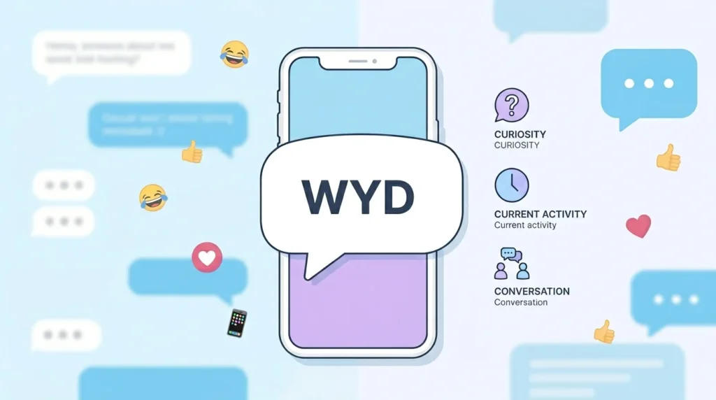 Detailed Meaning of WYD in Text Conversations