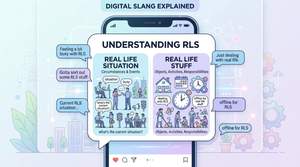 Detailed Meaning of RLS in Text Conversations