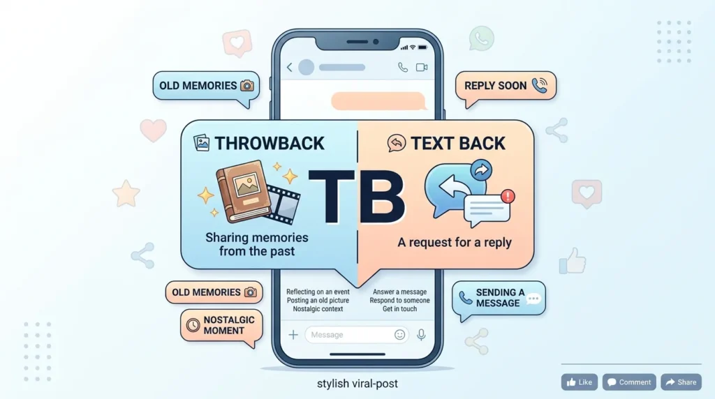 Detailed Meaning of TB in Text Conversations