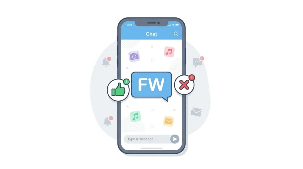 Detailed Meaning of FW in Text