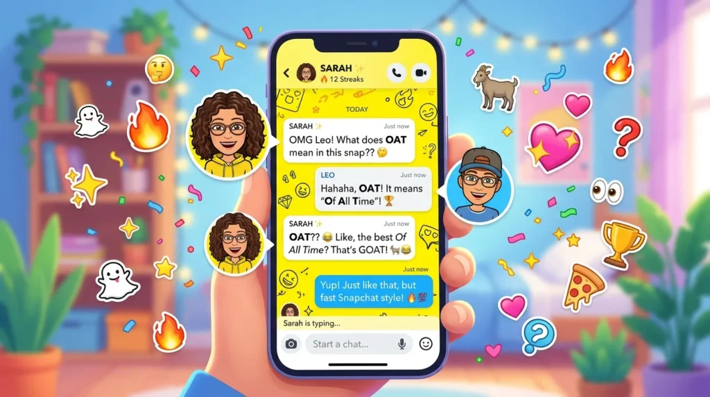 OAT Meaning on Snapchat